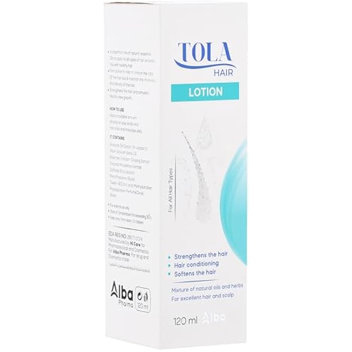 Tola Anti Dandruff & Anti Fall Hair Shampoo 250ml with Tola Hair Lotion 120ml - Image 5